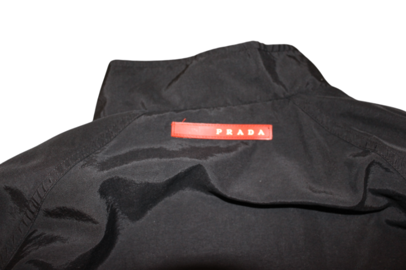Prada Jacket Black, SGV126 09W, Size L
