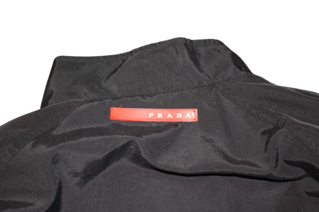 Prada Jacket Black, SGV126 09W, Size L