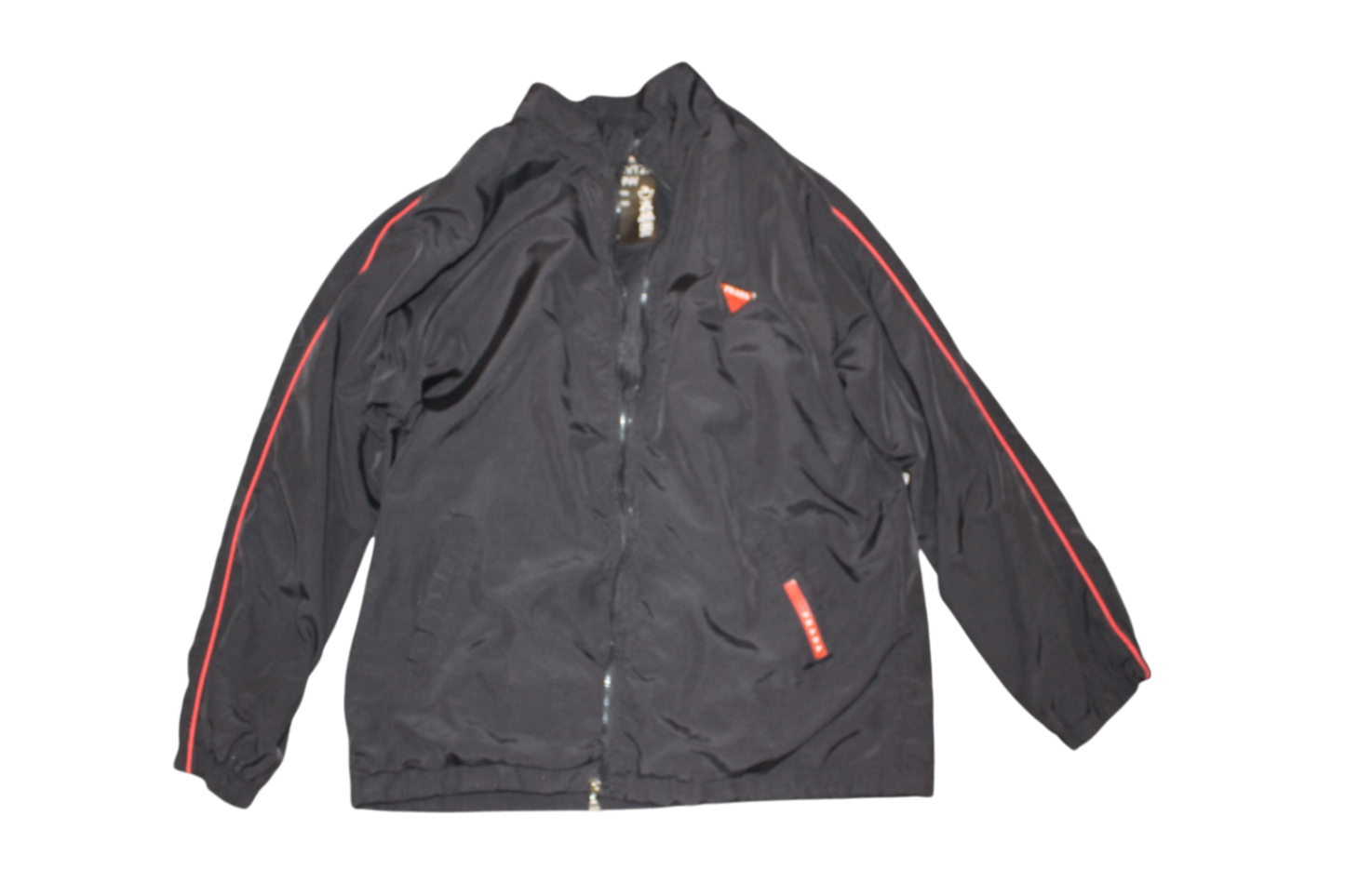 Prada Jacket Black, SGV126 09W, Size L