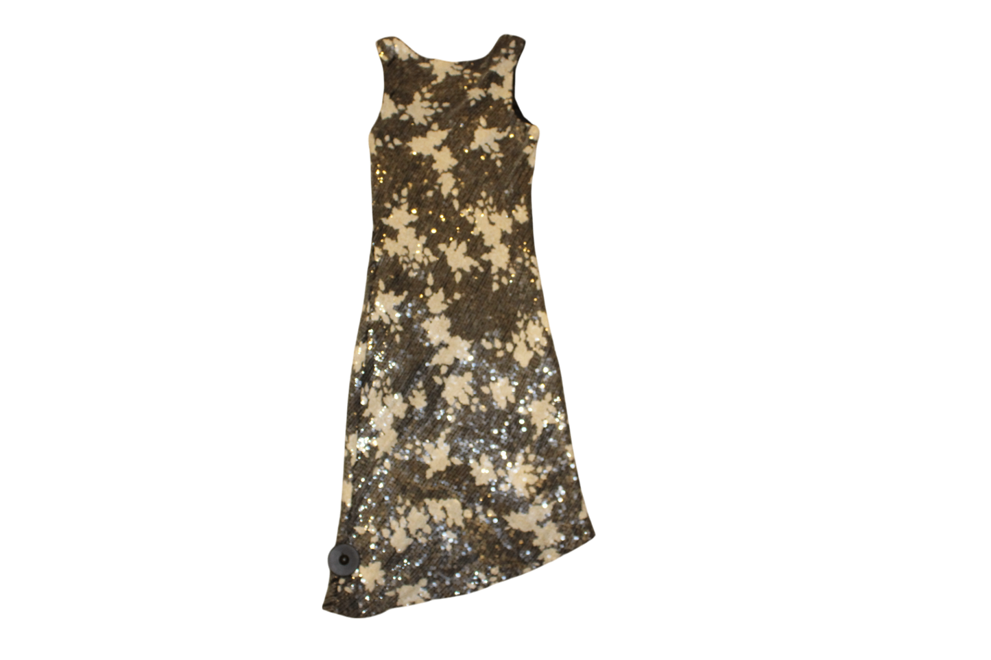 Twinset Dress Sequinned, Floral print, Size S