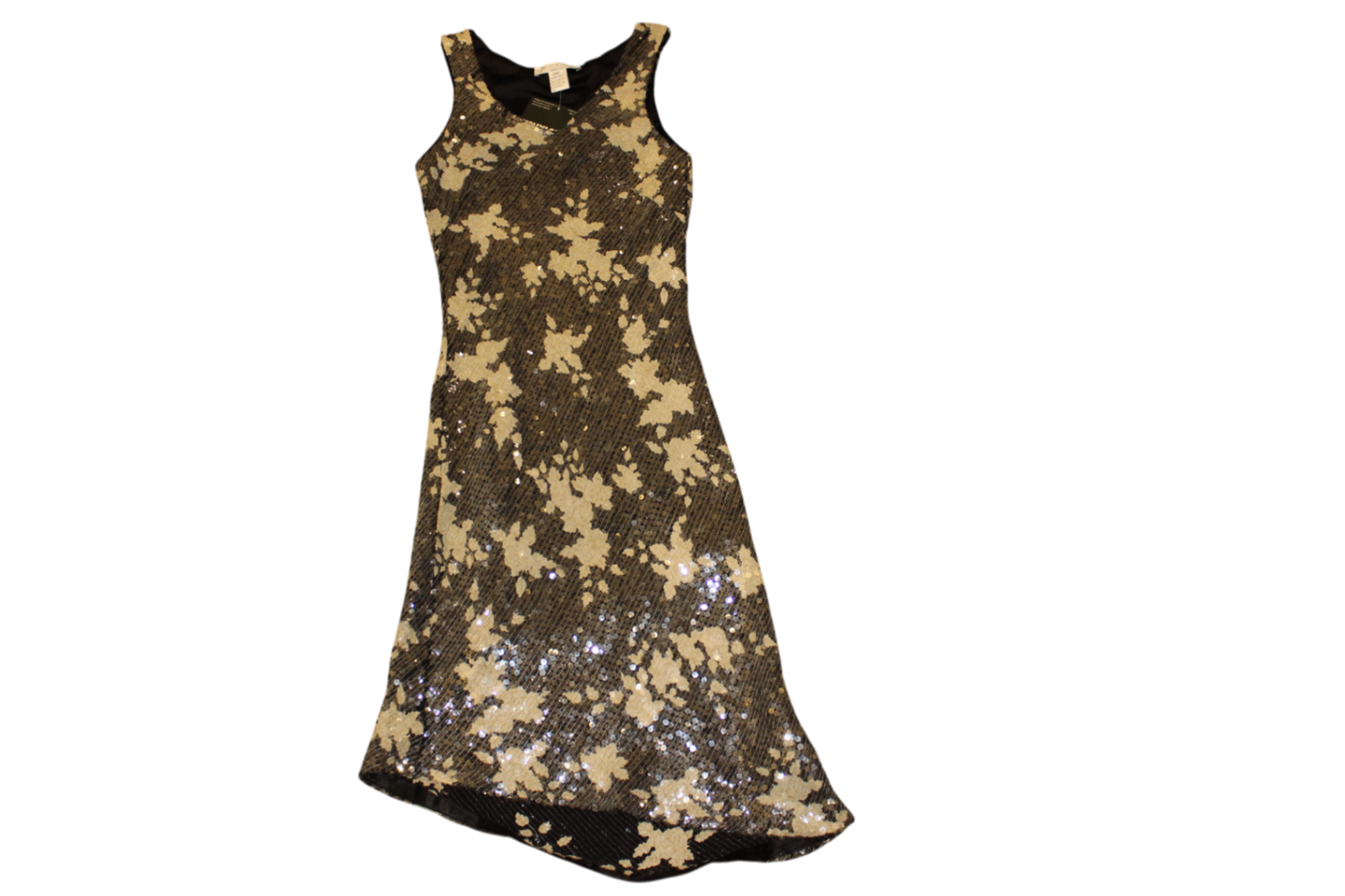 Twinset Dress Sequinned, Floral print, Size S