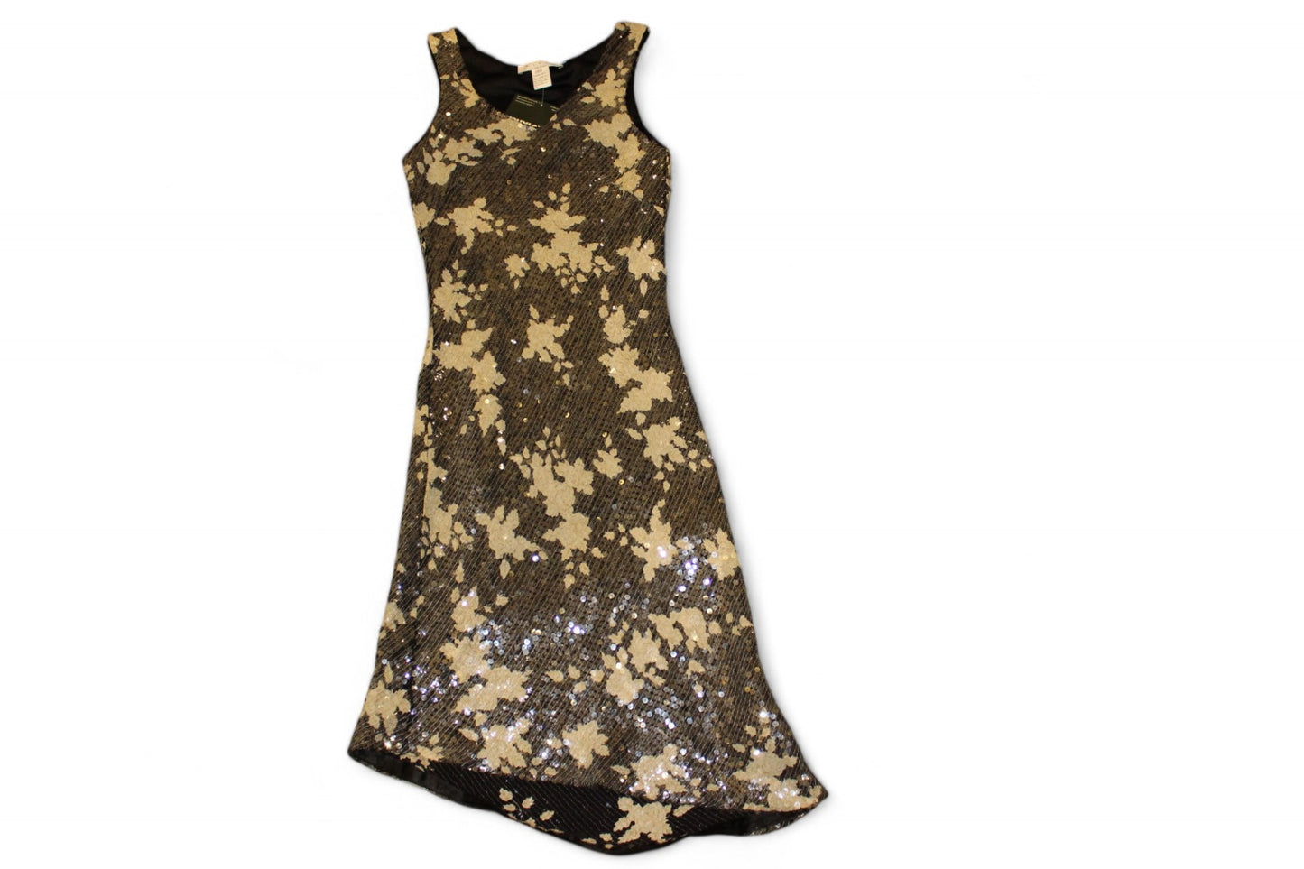 Twinset Dress Sequinned, Floral print, Size S