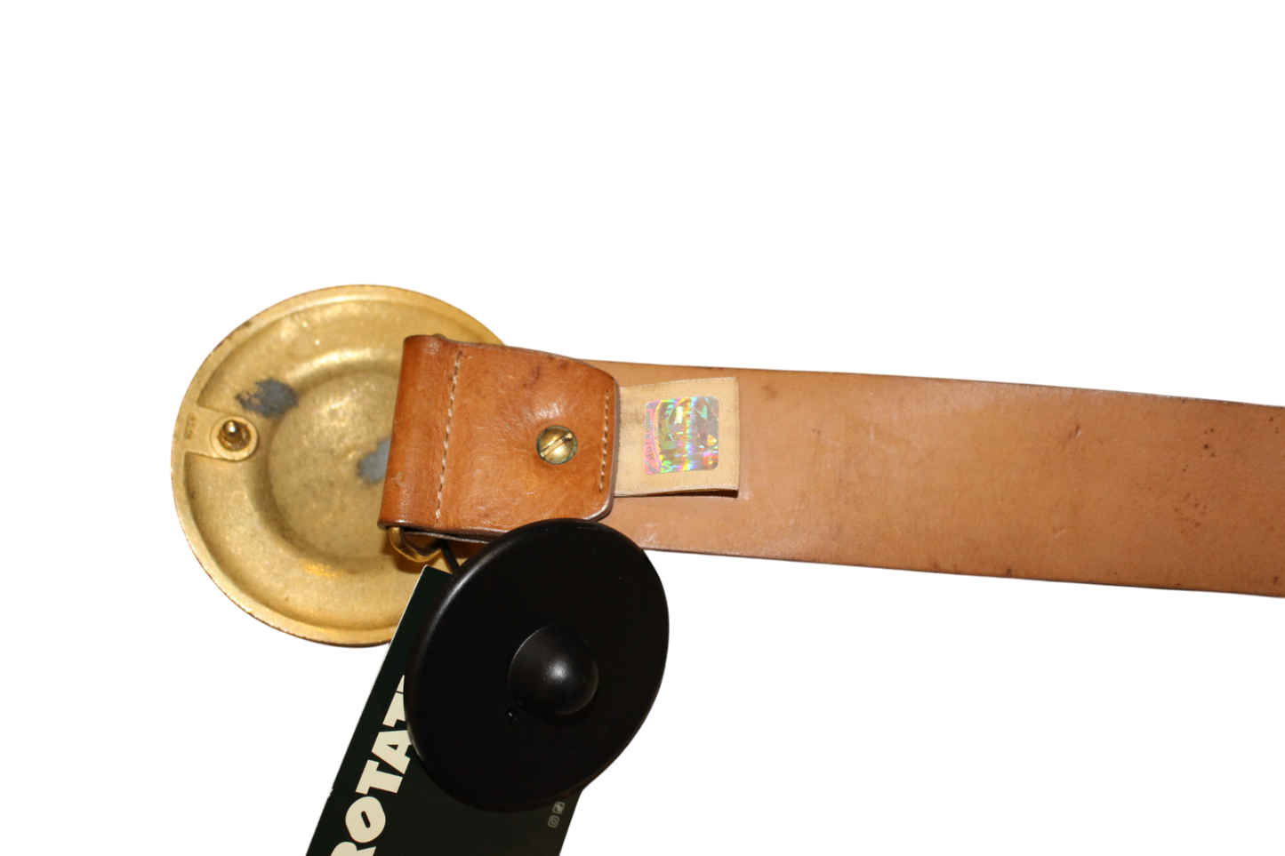 Galliano Gürtel Leder, Kamelfarben, Se