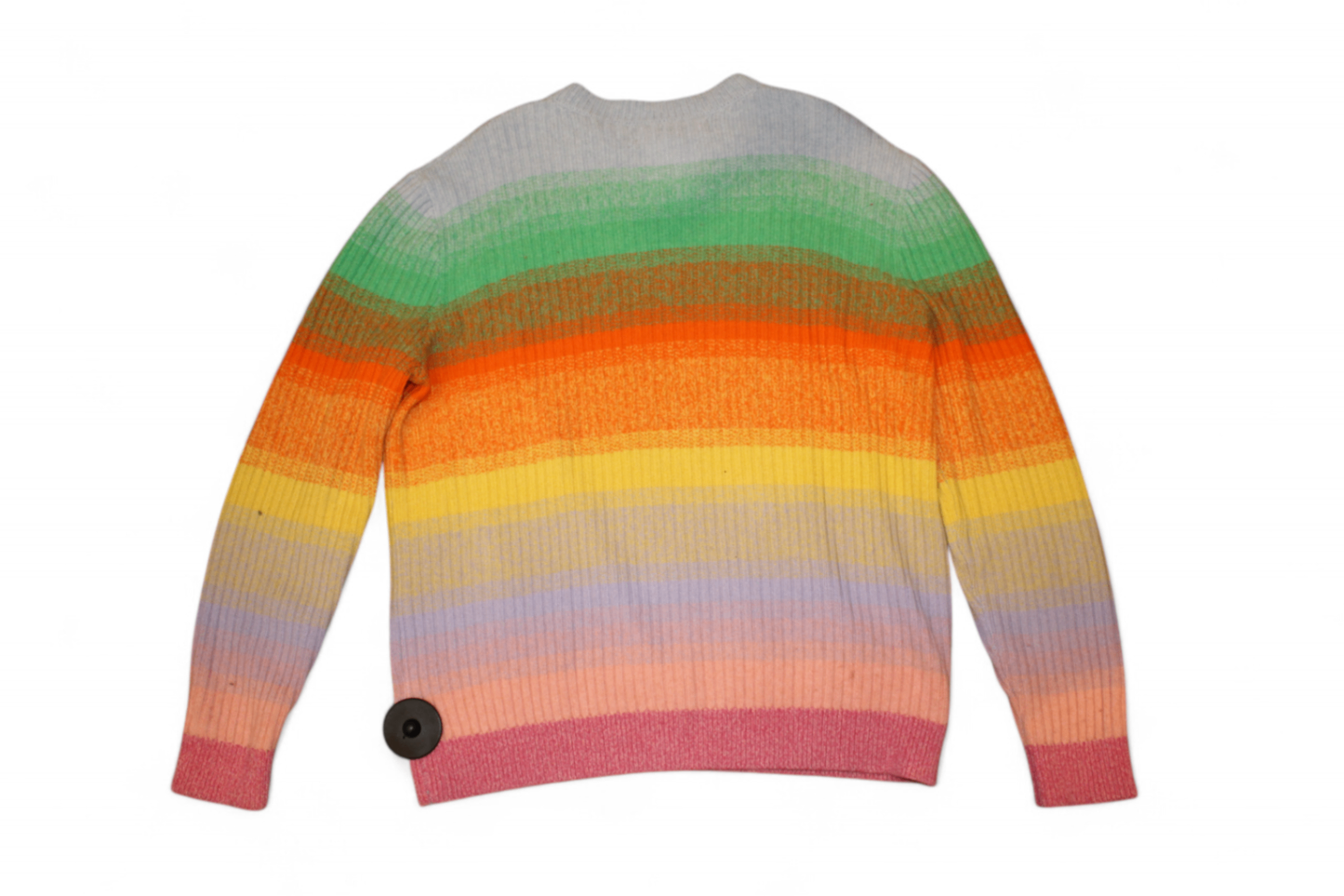 The Elder Statesman Sweater Rainbow Cashmere, Size M
