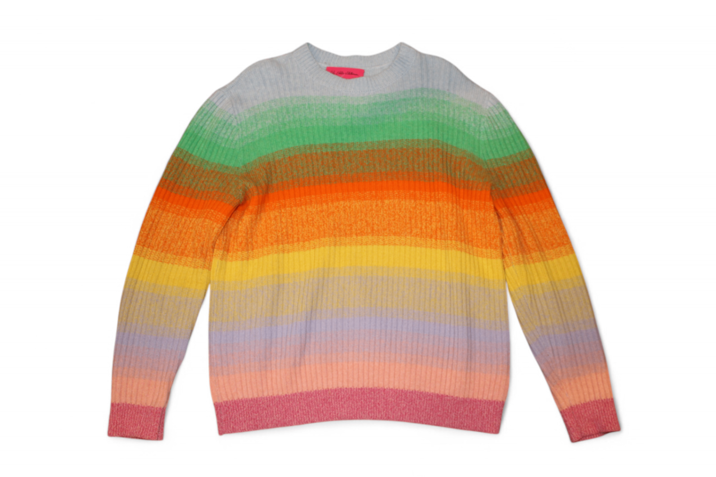 The Elder Statesman Sweater Rainbow Cashmere, Size M