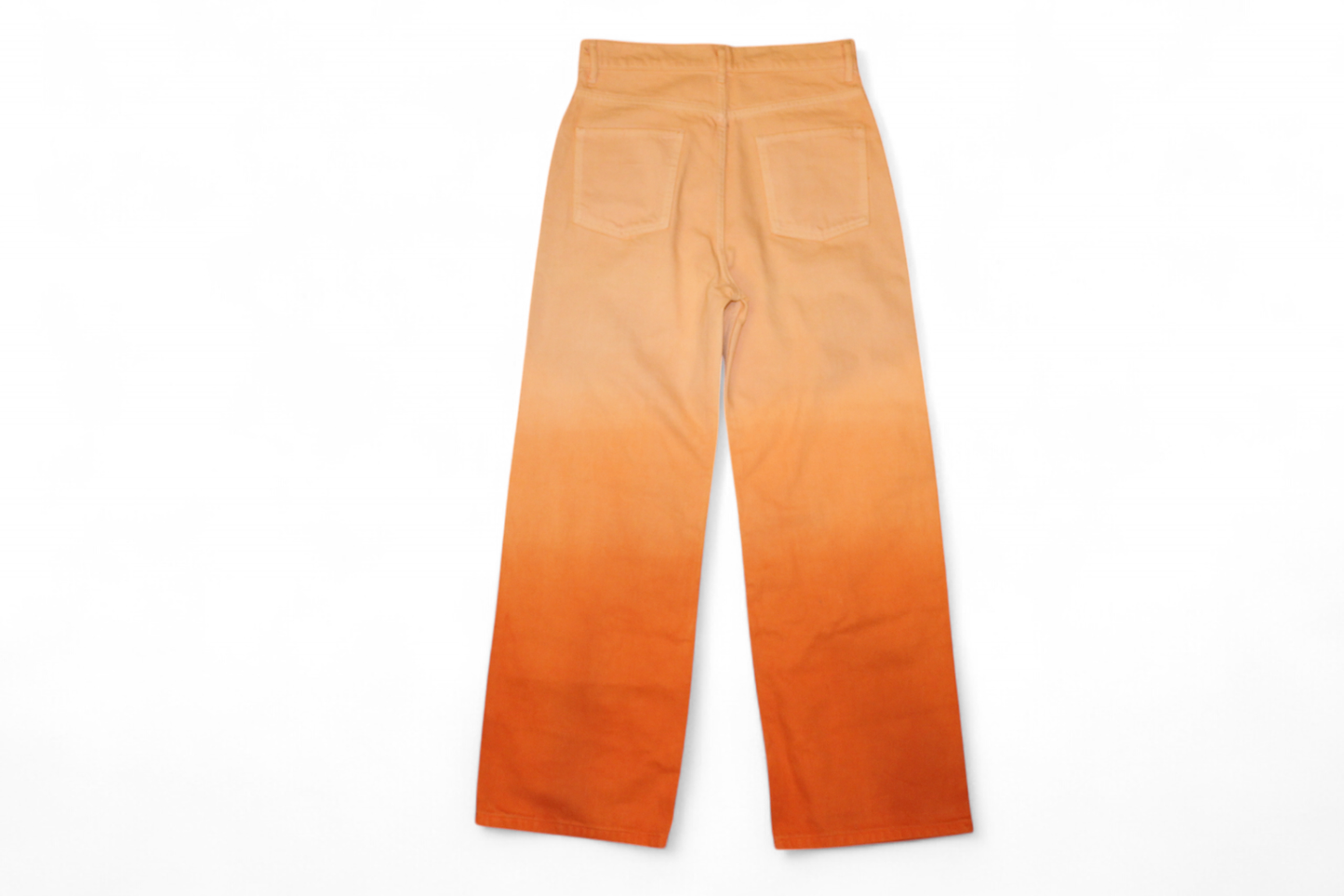 Sandro Jeans Orange Cotton blend, Gradient, Size M