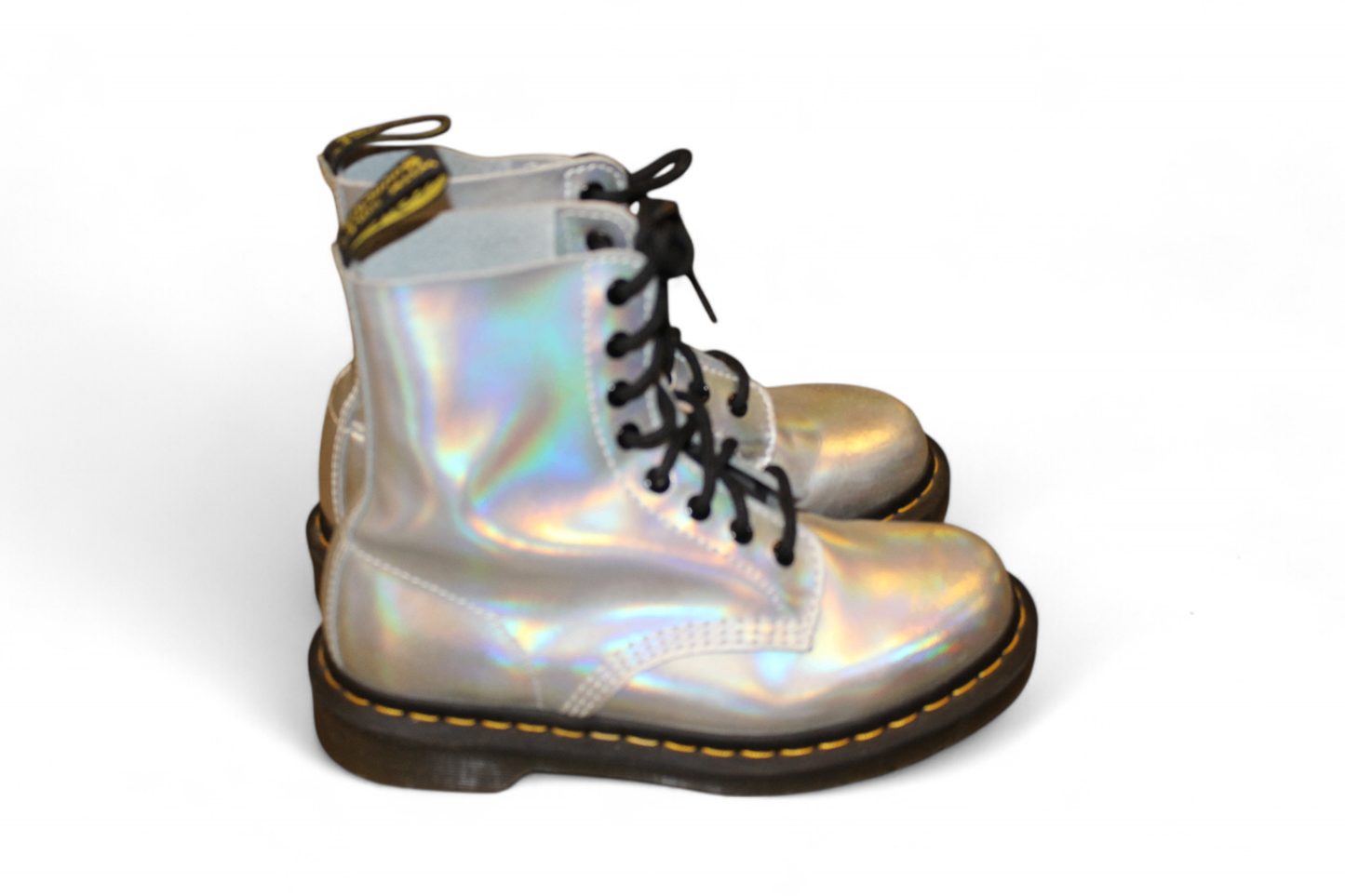 Doc Martens Boots 38 Holographic Leather, Se