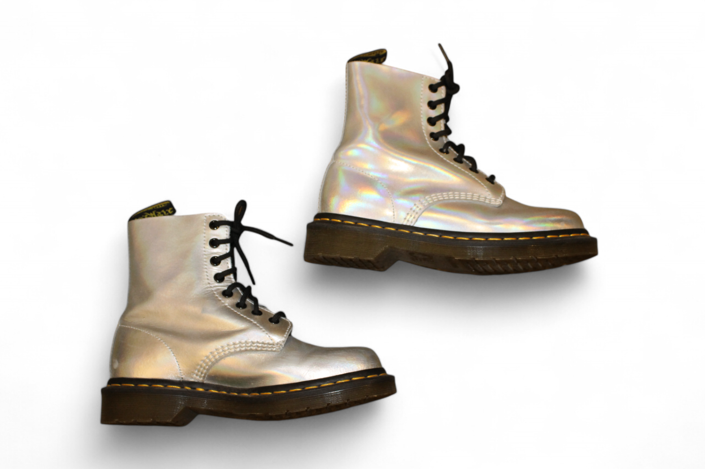 Doc Martens Boots 38 Holographic Leather, Se