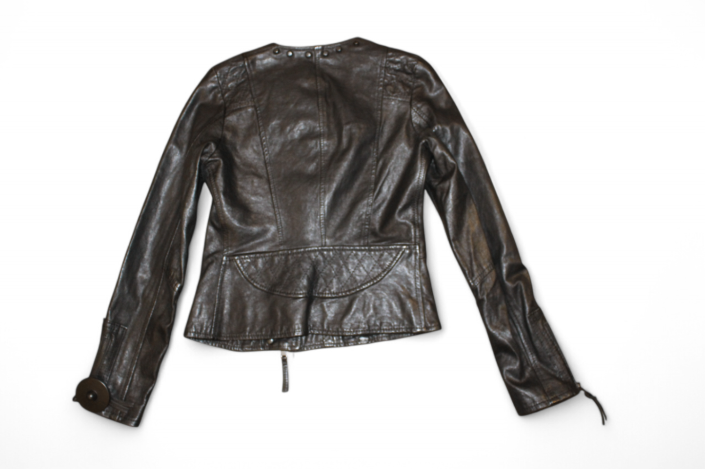 Imperial Jacket S Black Leather studded, Se