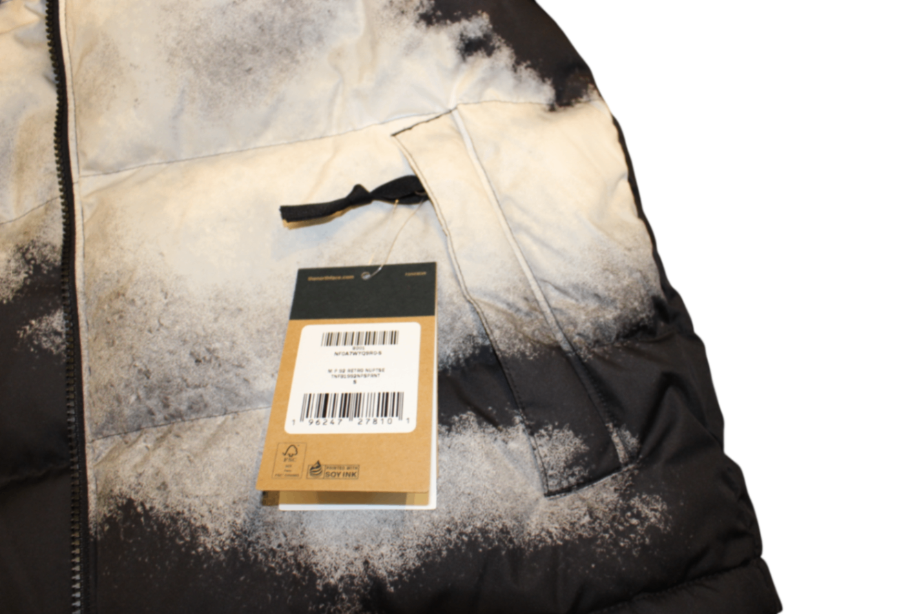 North Face Jacket S Black and white, Puffer, New with tags, Se
