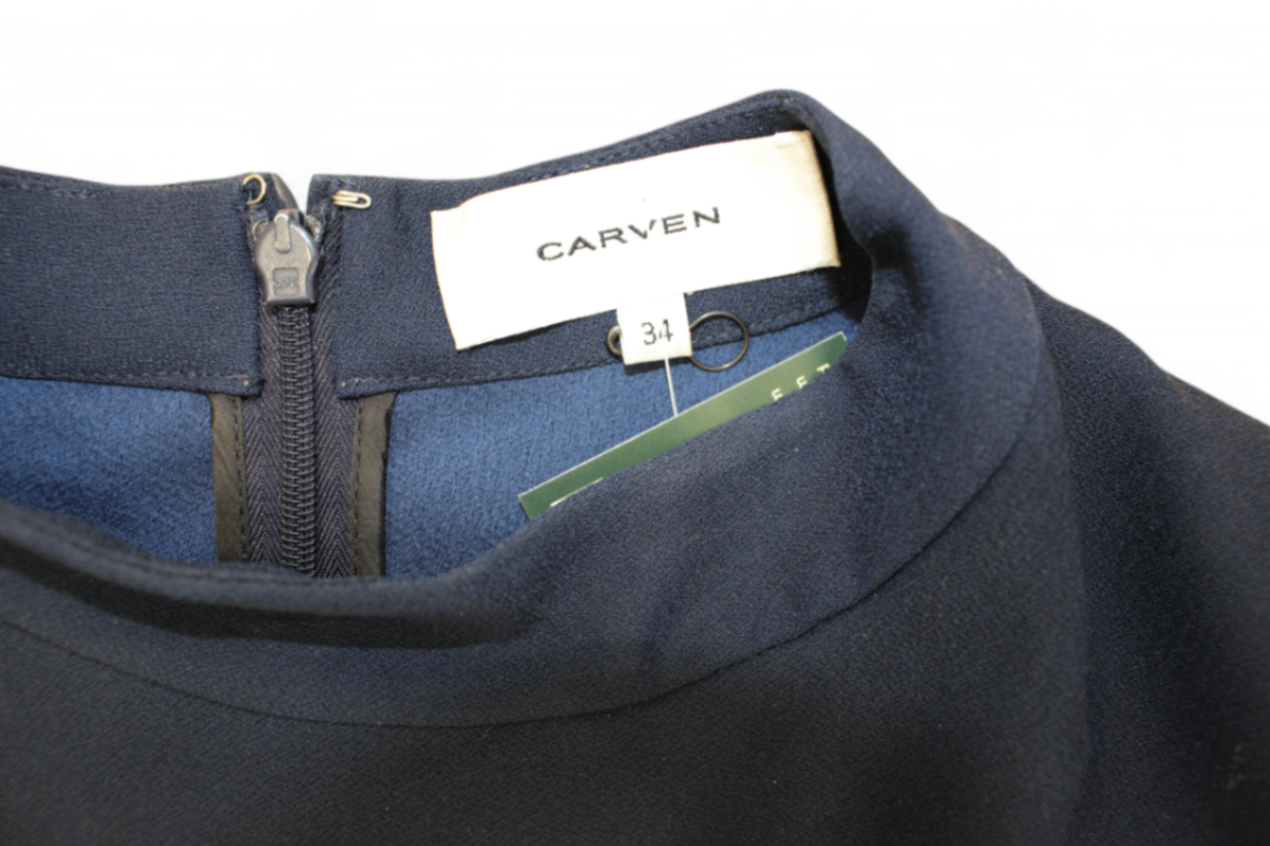Carven Top XS Navy, C