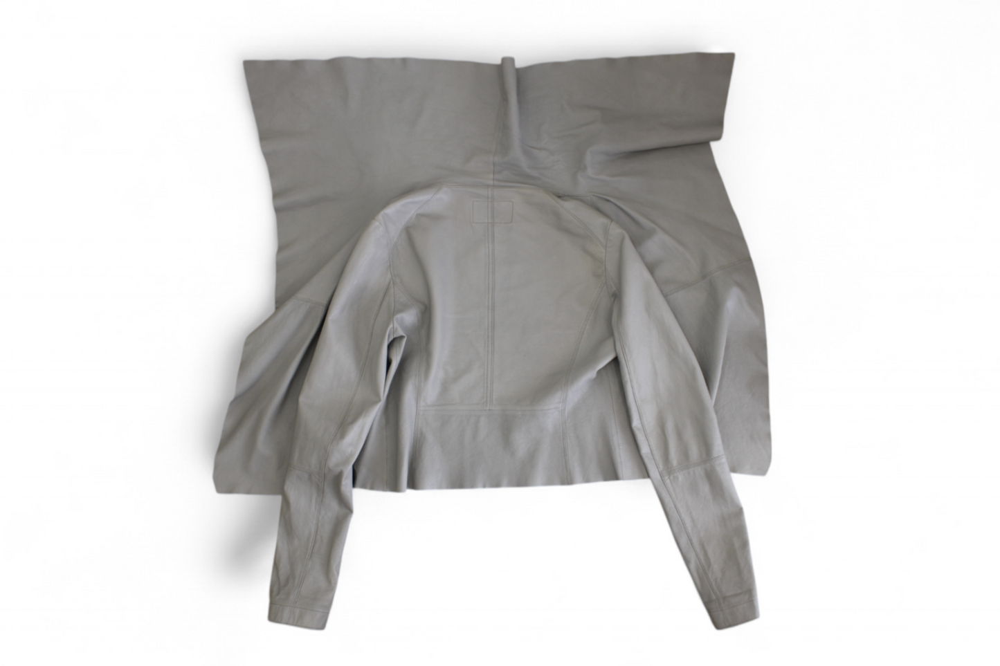 7 for all mankind Jacket S Grey Leather, T