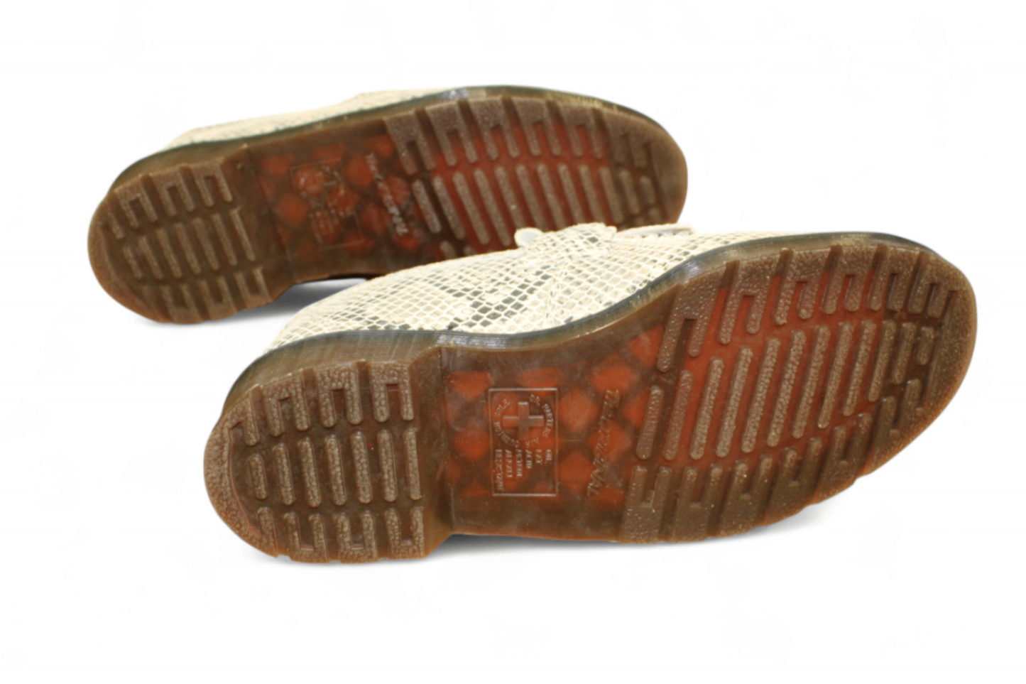 Doc Martens Shoes 41 Snakeskin texture Leather, Loafers, Se