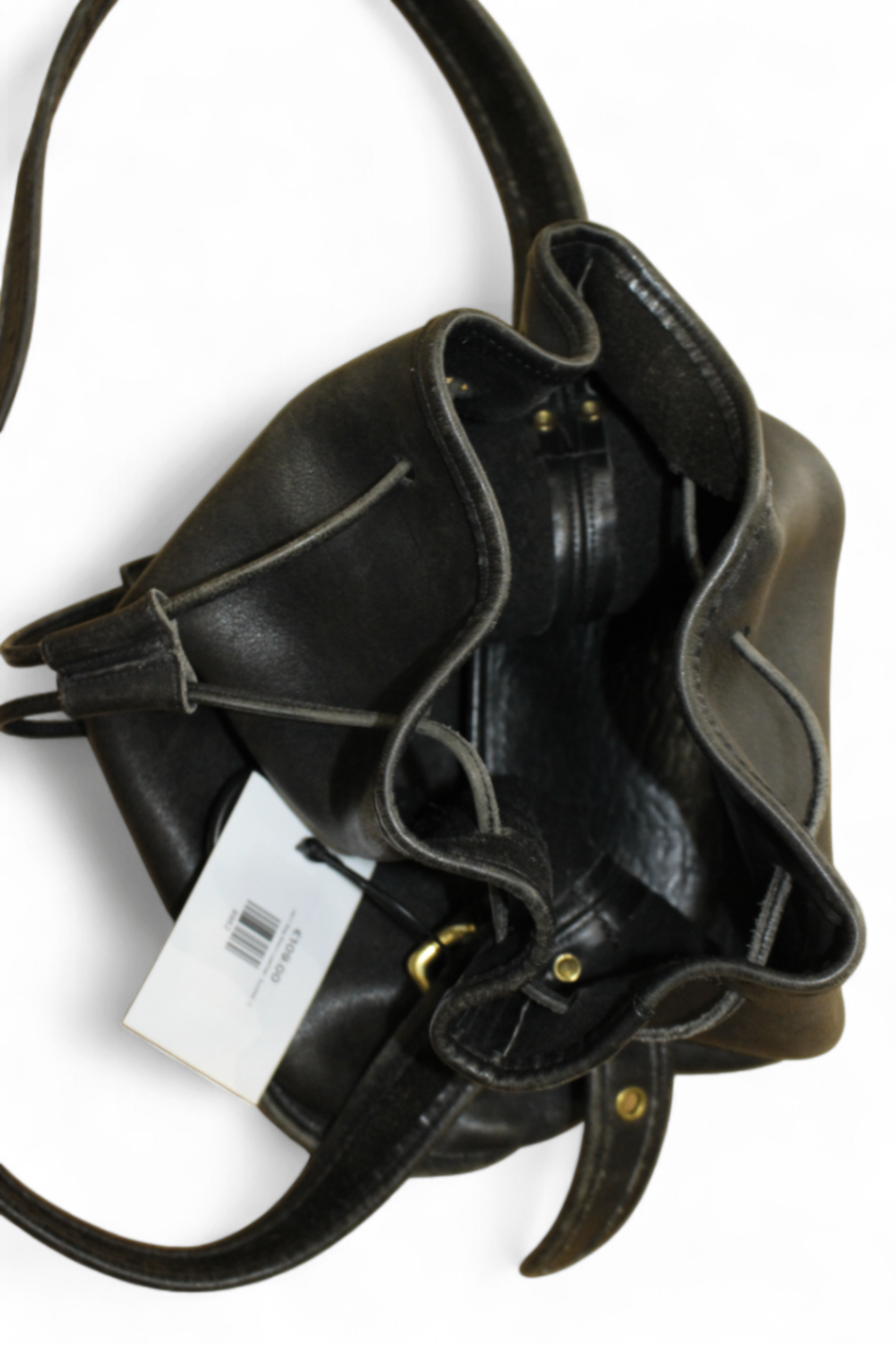 Coach Bag Black Leather, bucket (Mainzerstr)