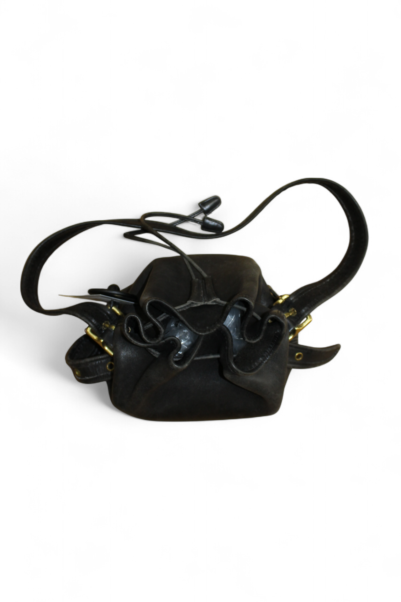 Coach Bag Black Leather, bucket (Mainzerstr)