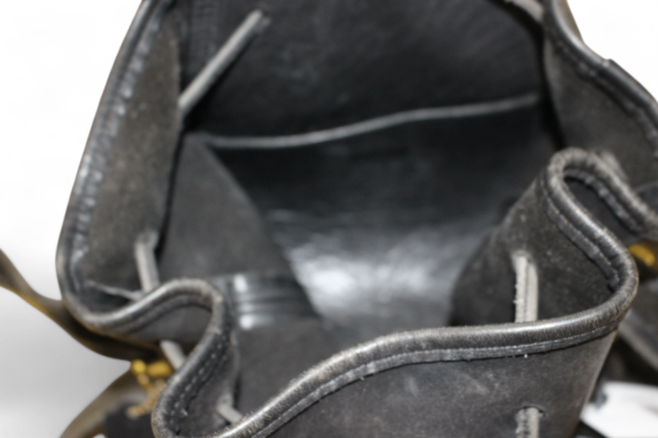 Coach Bag Black Leather, bucket (Mainzerstr)