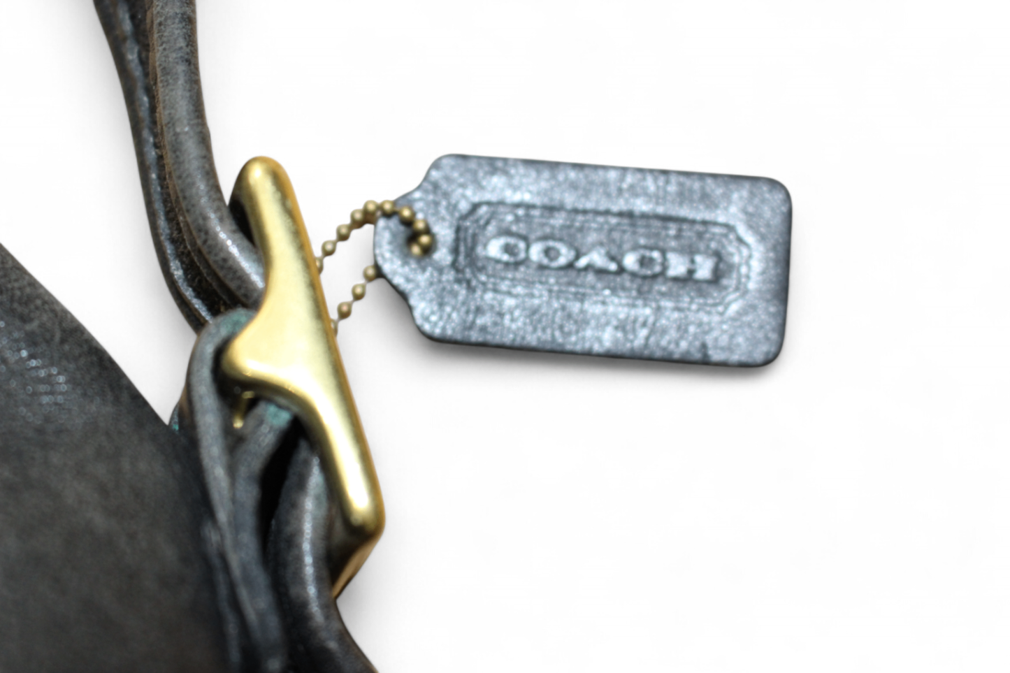 Coach Bag Black Leather, bucket (Mainzerstr)