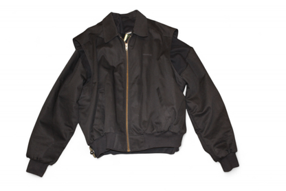 Balenciaga SS19 Twinset Jacke Schwarz, Größe M