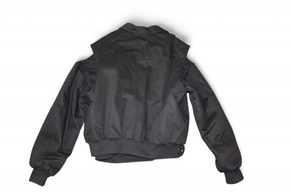 Balenciaga SS19 Twinset Jacke Schwarz, Größe M