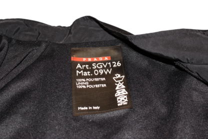 Prada Jacket Black, SGV126 09W, Size L