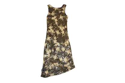 Twinset Kleid S Pailletten, Blumendruck, Se