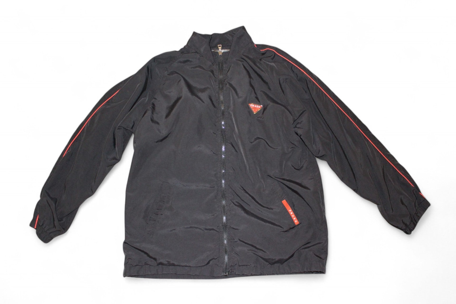 Prada Jacket Black, SGV126 09W, Size L
