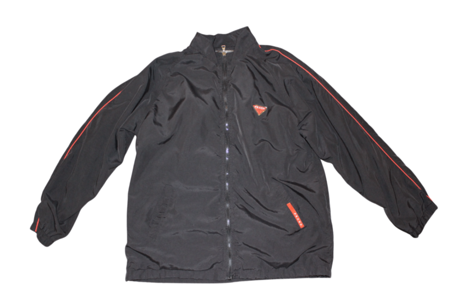 Prada Jacket Black, SGV126 09W, Size L