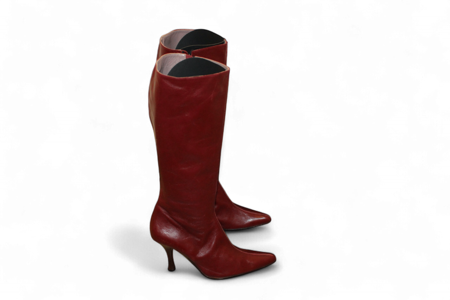 di Lara Boots 38 Red Leather