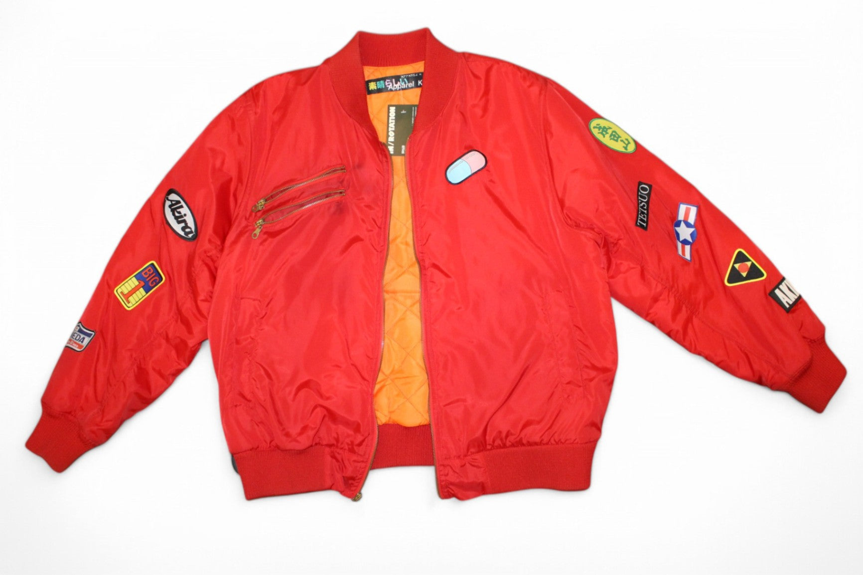 Apparel K Jacket XL Red, Akira, Bomber, C