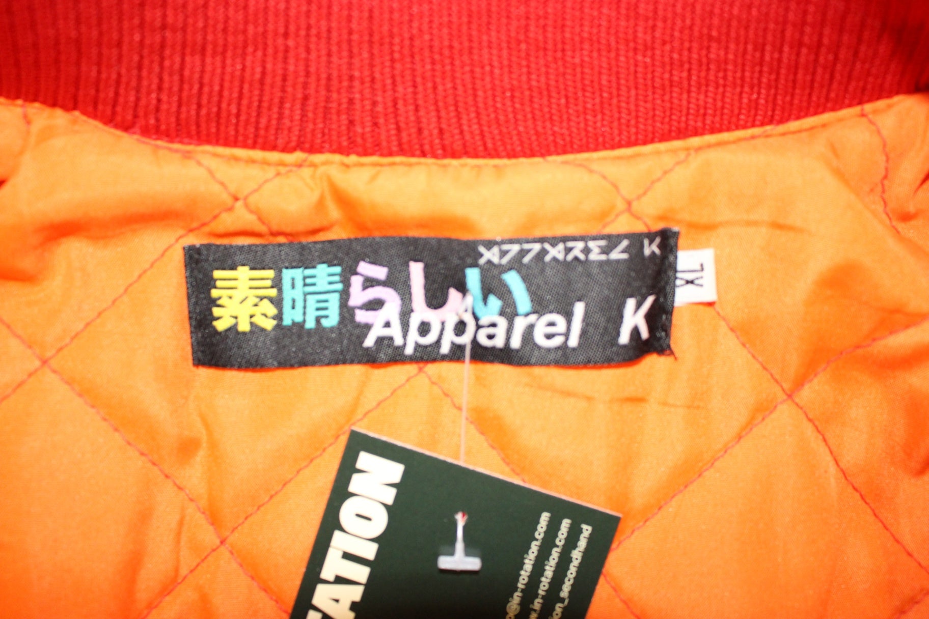 Apparel K Jacket XL Red, Akira, Bomber, C