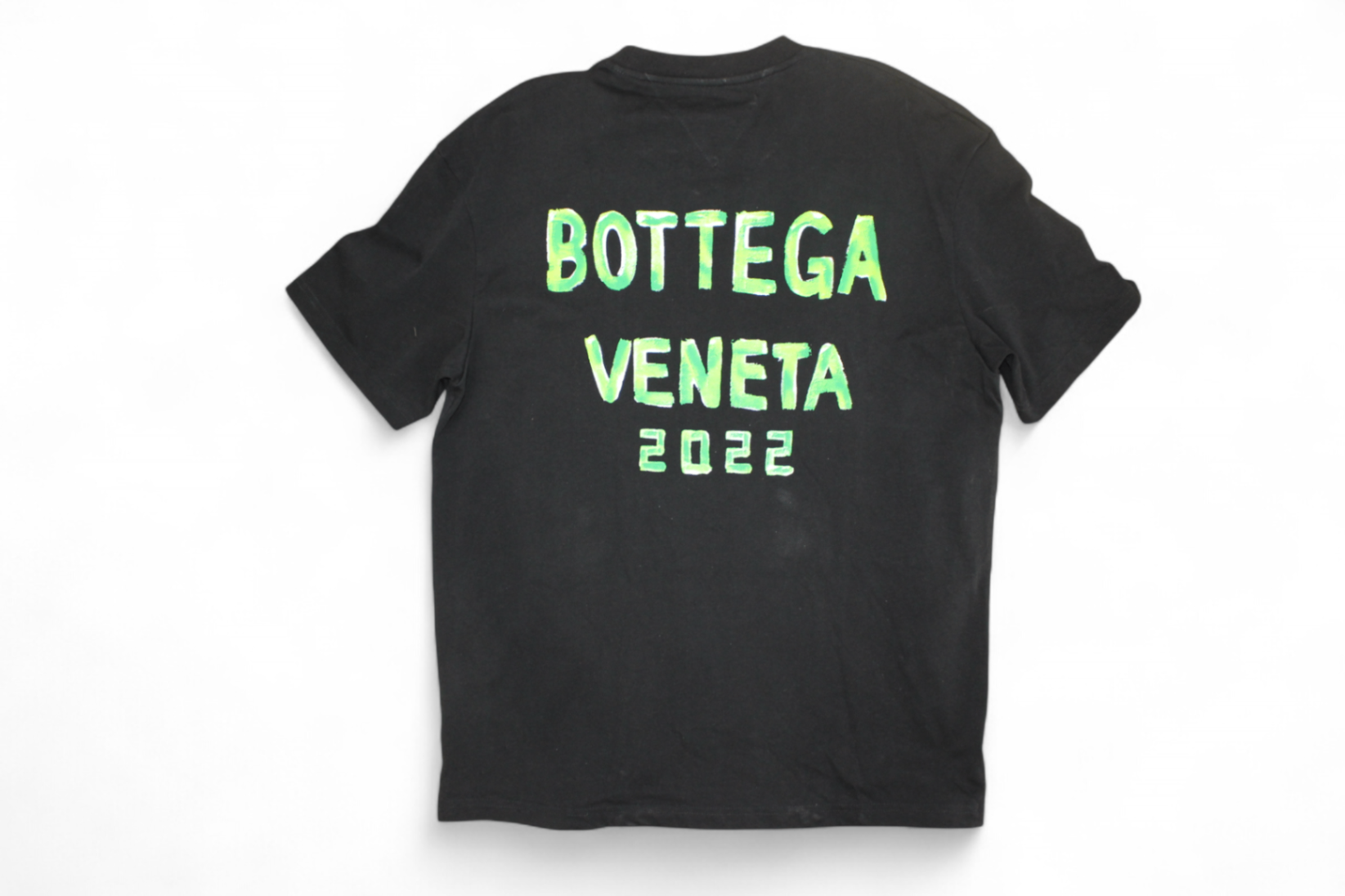 Bottega Veneta Tshirt, Black Cotton, Size XL (Mainzerstr)