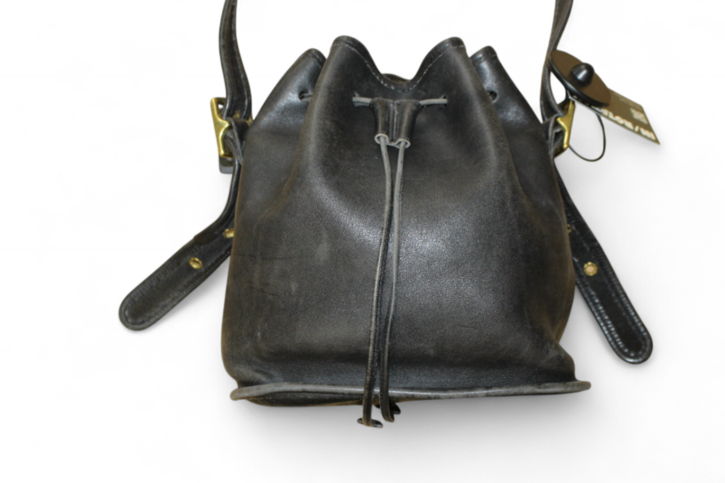 Coach Bag Black Leather, bucket (Mainzerstr)