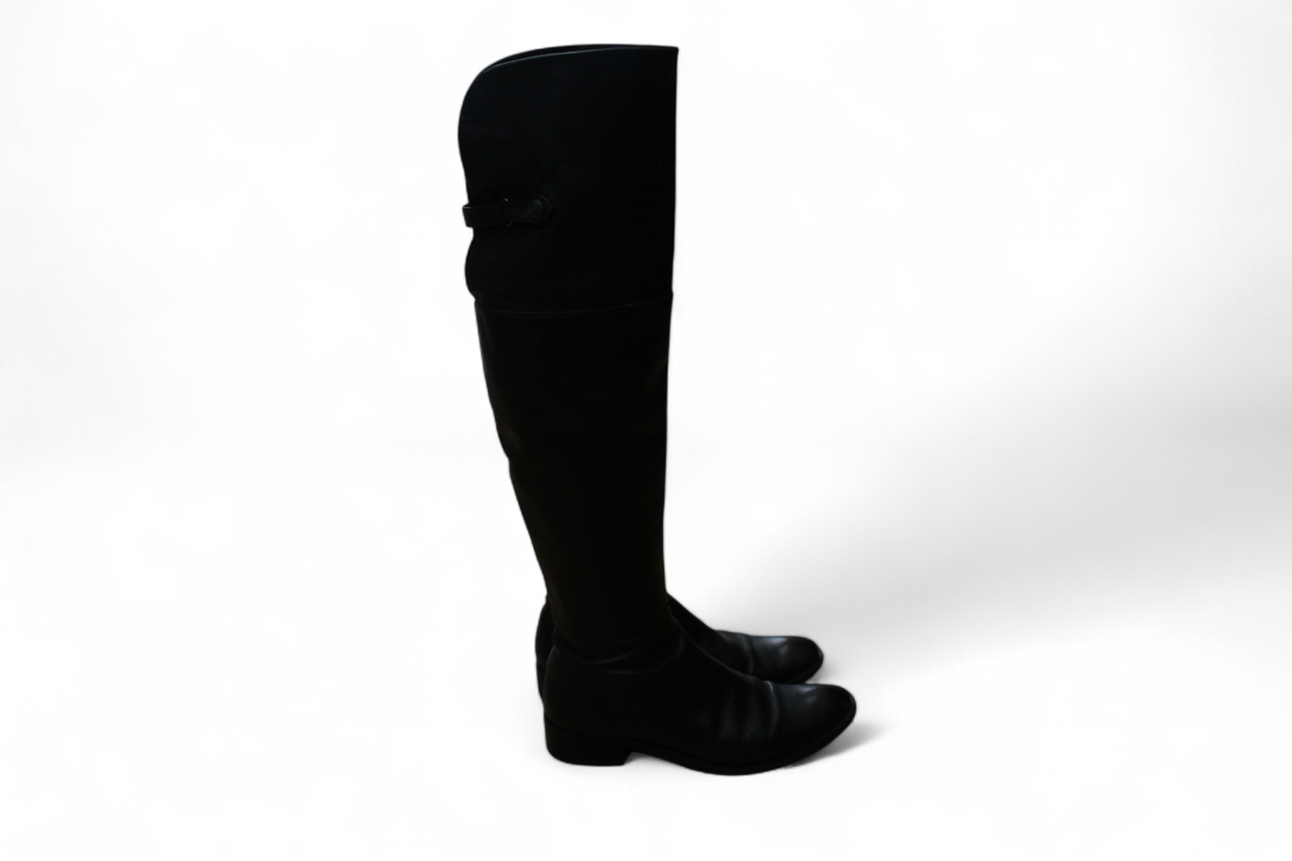 Belmondo Boots, Black Leather, Size 38 (Mainzerstr)