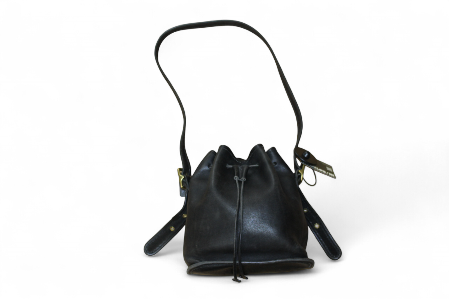 Coach Bag Black Leather, bucket (Mainzerstr)