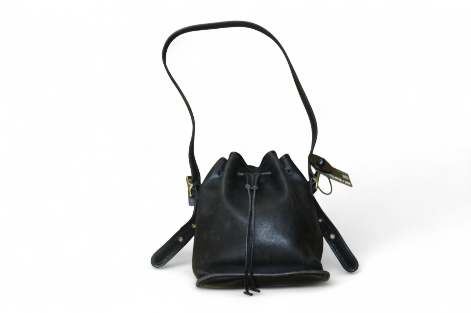 Coach Bag Black Leather, bucket (Mainzerstr)