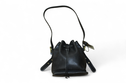 Coach Bag Black Leather, bucket (Mainzerstr)