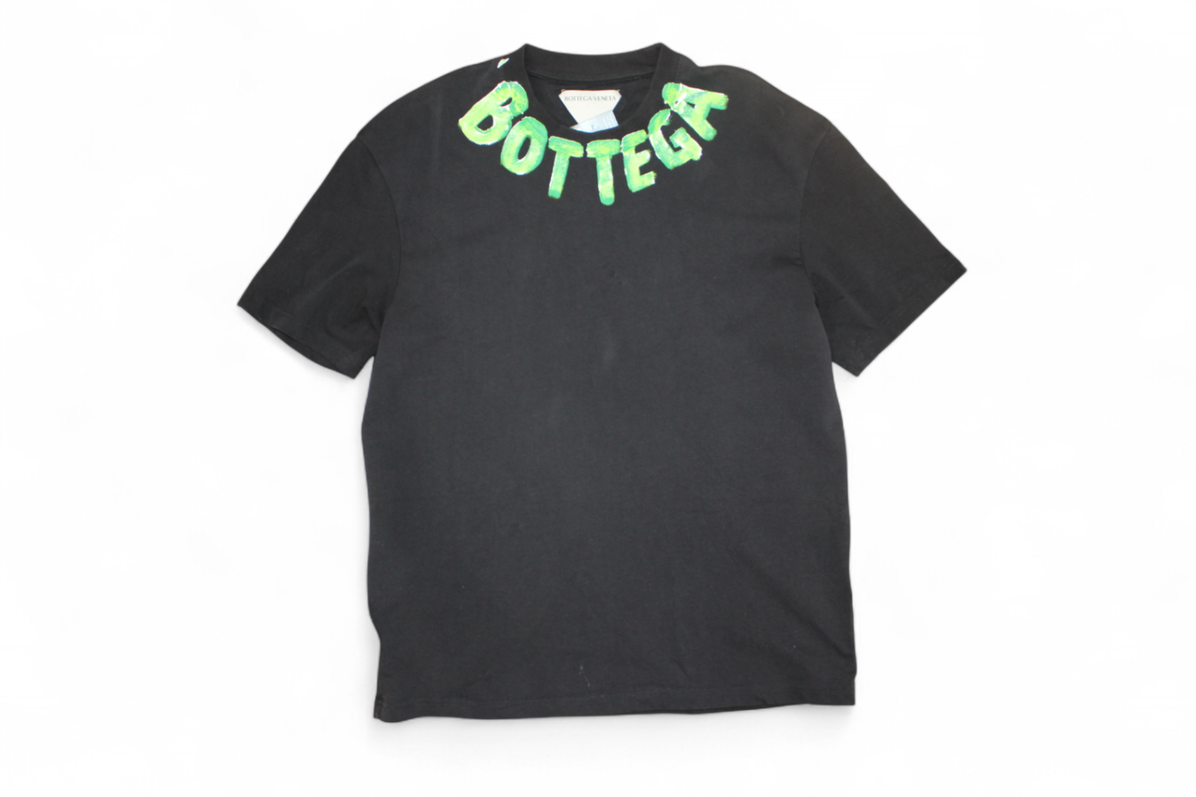 Bottega Veneta Tshirt, Black Cotton, Size XL (Mainzerstr)