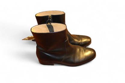 W - A.P.C. Boots 38 Black Leather D, (C)