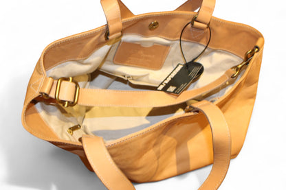 W - Bree large shopper Bag Camel Leather, Se
