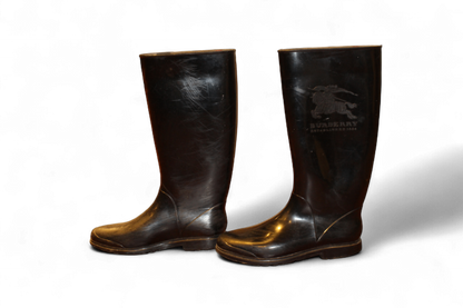 W - Burberry Wellington/Gumboots 38 Black, D, C