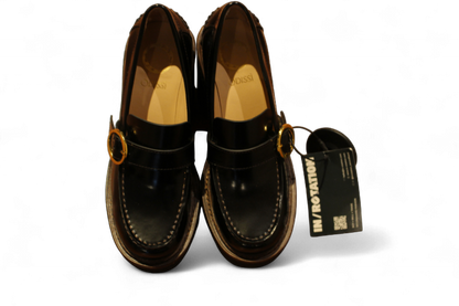 W Odissi Platform Loafers 36 Black, C