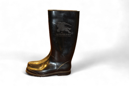 W - Burberry Wellington/Gumboots 38 Black, D, C