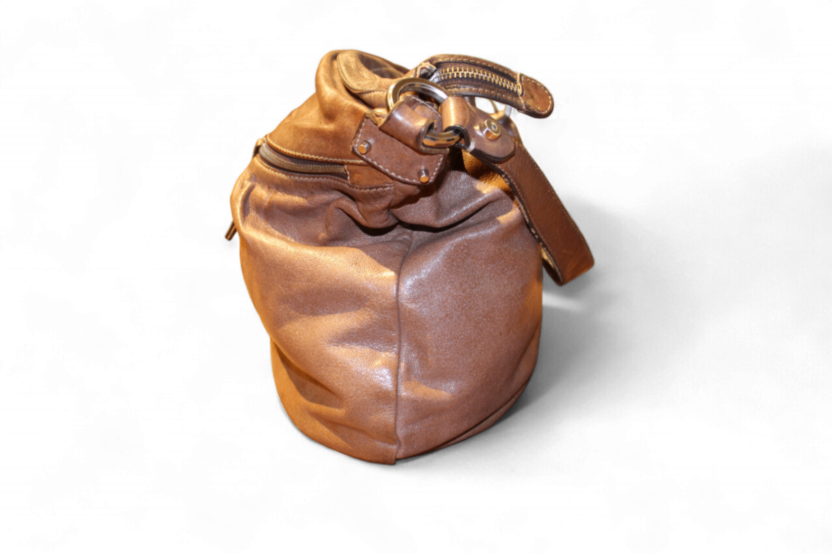 W - Coccinelle Bag Brown Leather, T