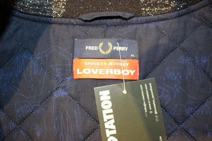 W-Fred Perry x Charles Jeffrey Loverboy Jacket XL primary block colors, C