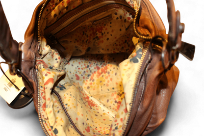 W - Coccinelle Bag Brown Leather, T