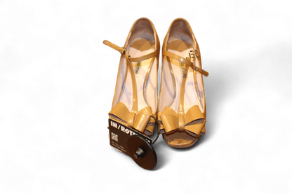 W-Miu Miu Shoes 37.5 Beige heels, C