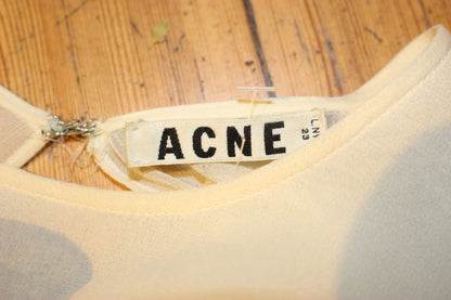 W - Acne Studios Dress S off white Silk blend, D, B