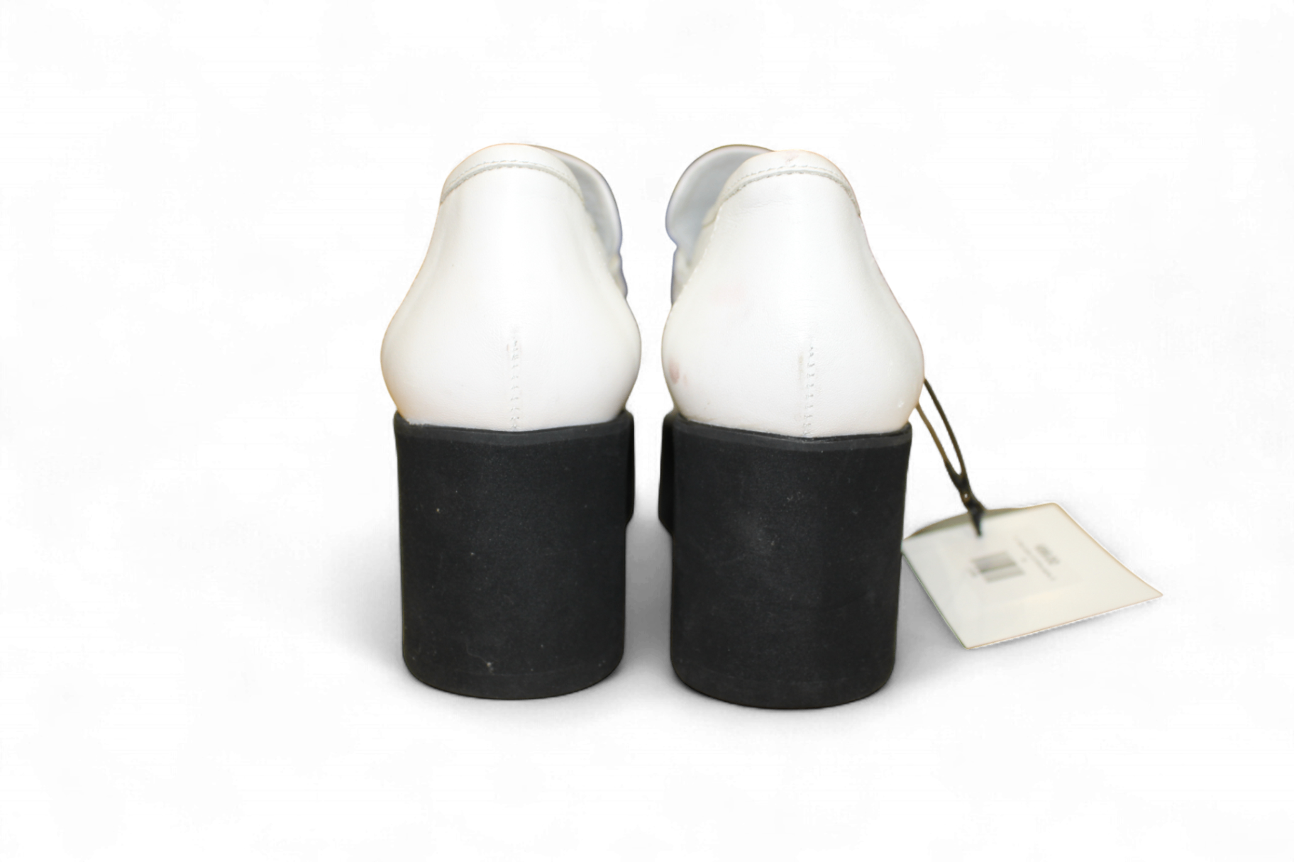 M - Maje Loafers 40 White Leather, B