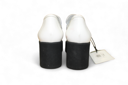 M - Maje Loafers 40 White Leather, B