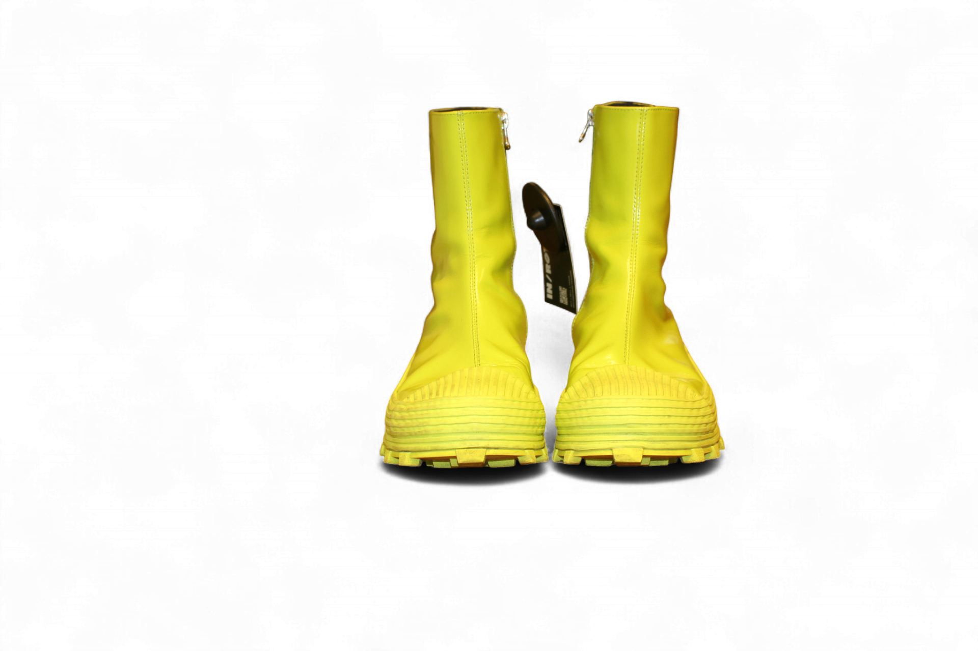 W-Camper Lab Boots 42 neon green patent Leather, Se